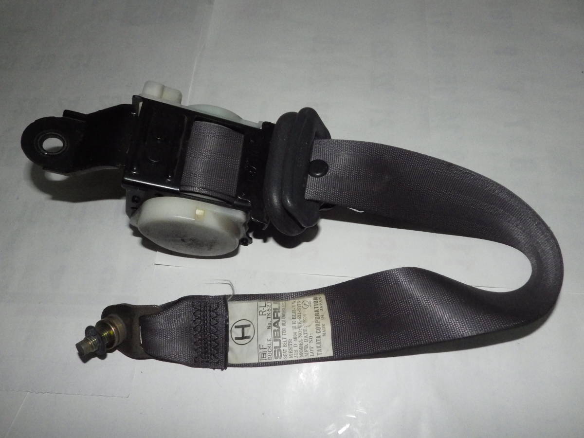■■ＴＷ１サンバーディアスワゴン純正助手席シートベルト■■