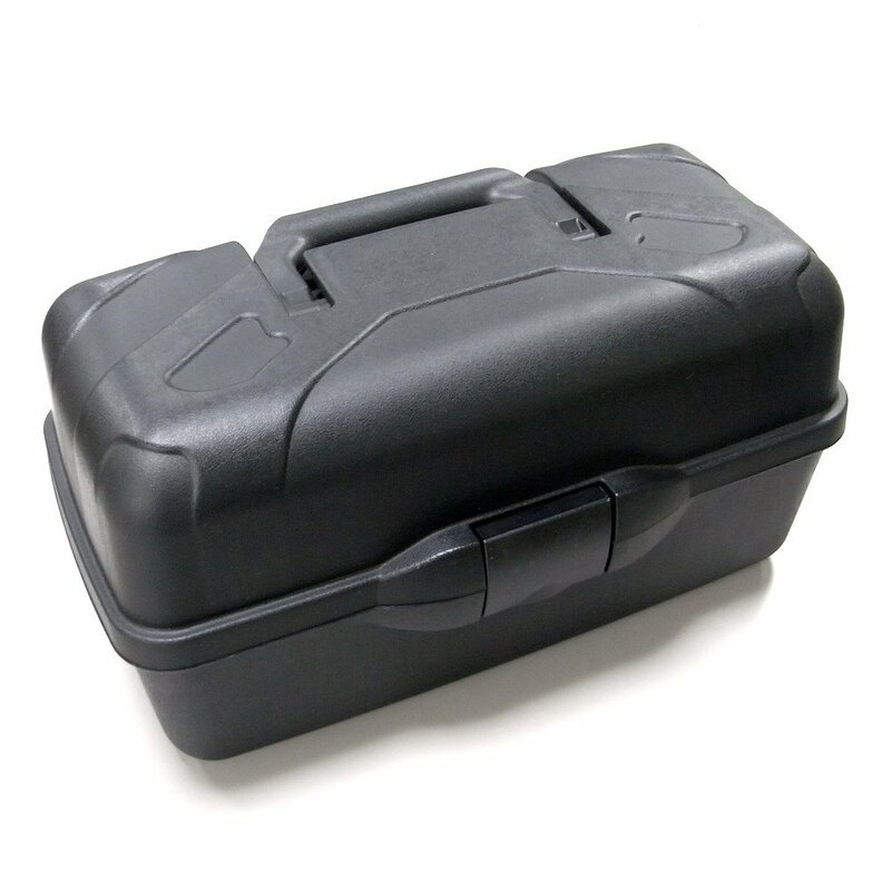 パーツトレイ付きツールボックス　工具箱　手持ち用　パーツボックス　プラスチックボックス