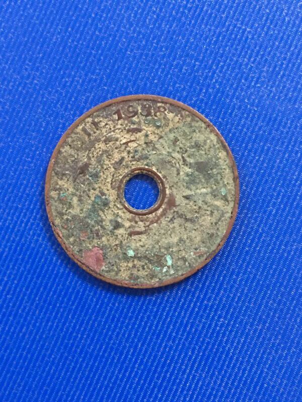 古銭　オランダ領東インド　1セント　1938年