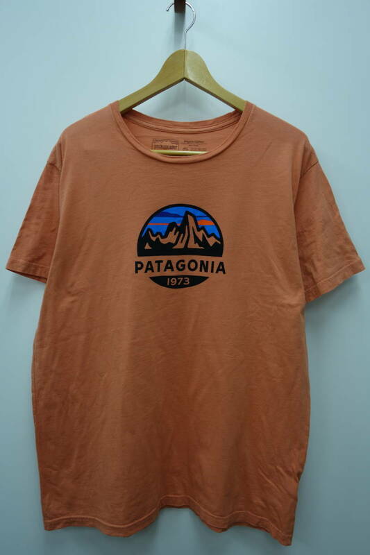 33S パタゴニア patagonia 半袖プリントTシャツ オーガニックコットン【XL】