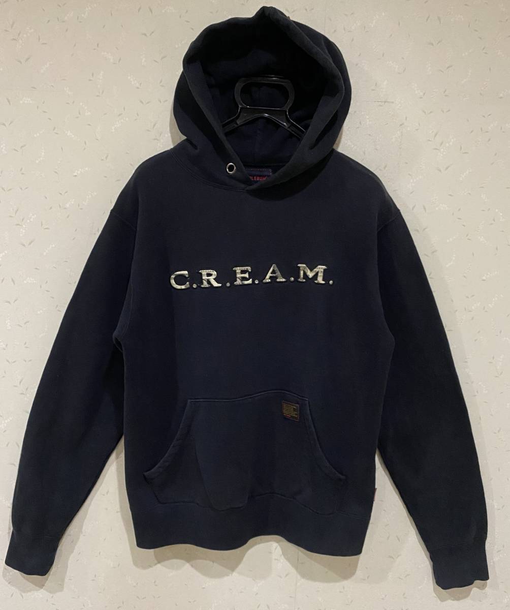 ※アップルバム APPLEBUM C.R.E.A.M プルオーバーパーカー M　　　　　　　　　　　　　　　BJBA.G