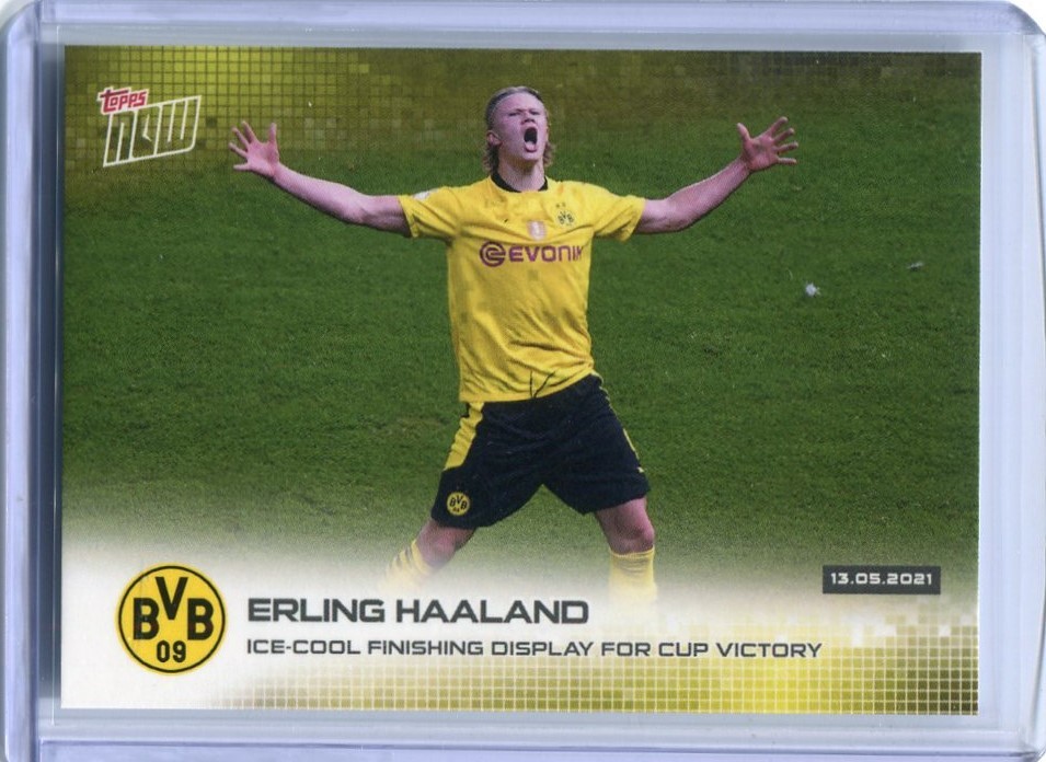 2021 Topps Now 003 Erling Haaland ハーランド ドルトムント
