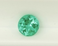 天然 ベリル エメラルド Emerald 0.134ct ルース ソーティング付き（中古）
