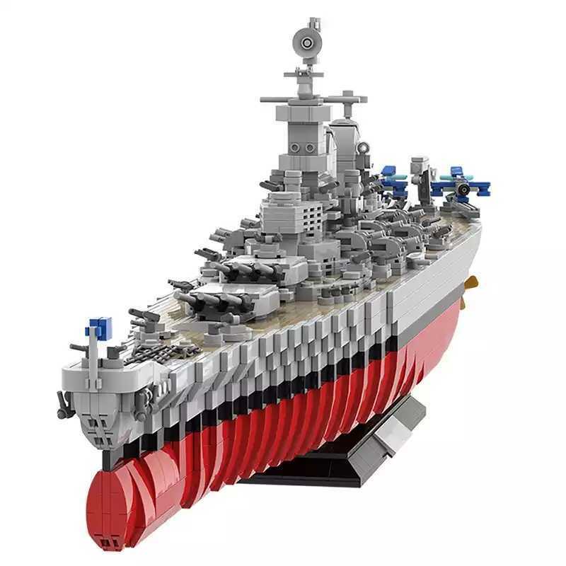 最安値[新作] LEGO互換 テクニック ミリタリー アイオワ級戦艦 3306ピース