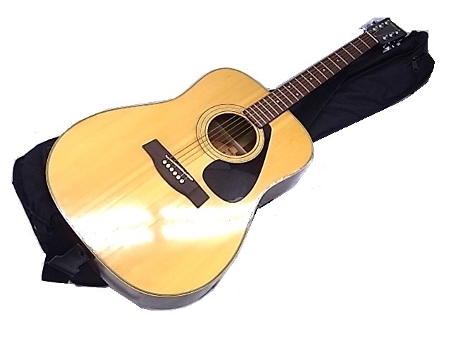 e6163　YAMAHA　ヤマハ　FG-151　アコースティックギター　オレンジラベル　ソフトケース　未整備品