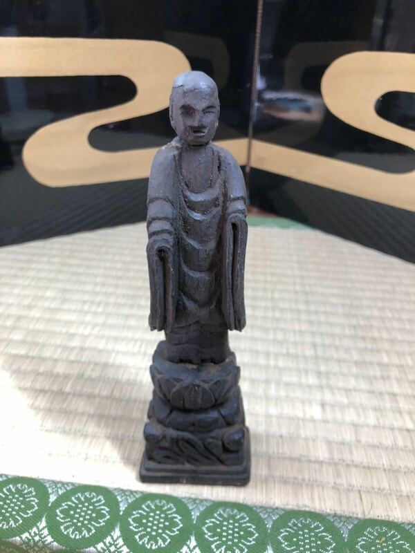 仏教美術 仏像 木彫 円空？　室町時代？