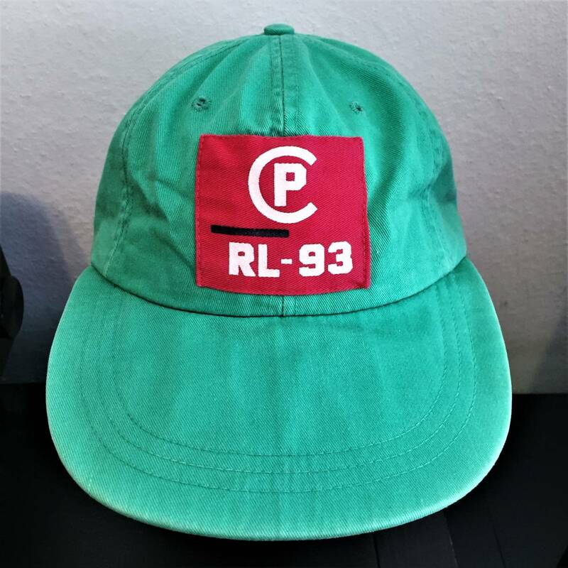 ラルフローレン ロングビル サイズM オリジナル CPRL-93 キャップ USA製 つば長 ヴィンテージポロ 90's USA RL-92 RL-2000 COUNTRY p21-64