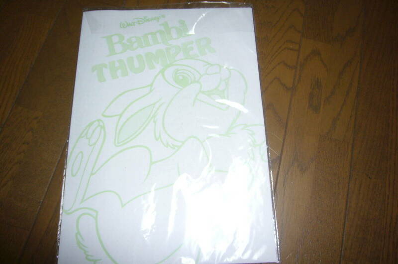 Disney Bambi THUMPERの紙 10枚