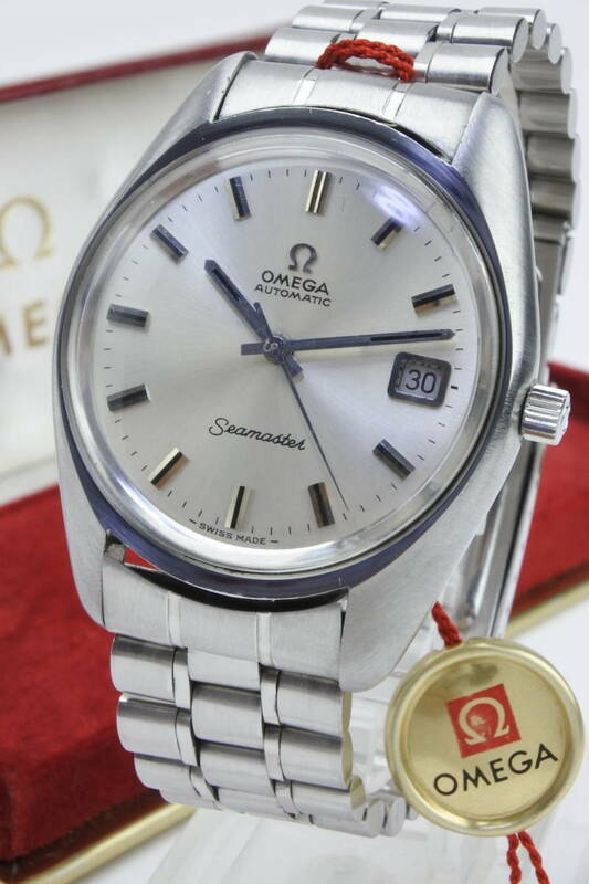オメガ　☆　1960年代頃製　シーマスター デイト Cal.565 　自動巻紳士腕時計　美品
