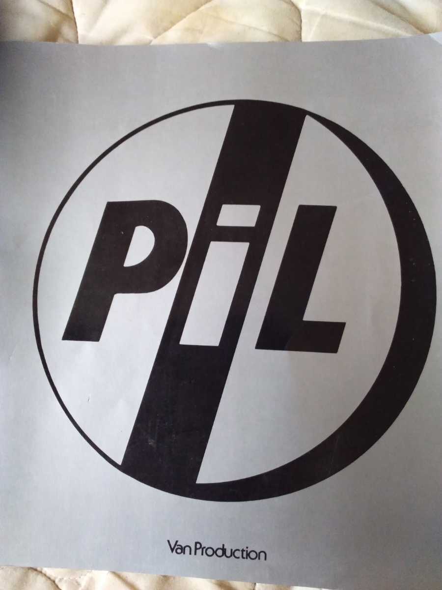 PIL 83年来日パンフレット　パブリックイメージリミテッド PUBLIC IMAGE ＬＴＤ