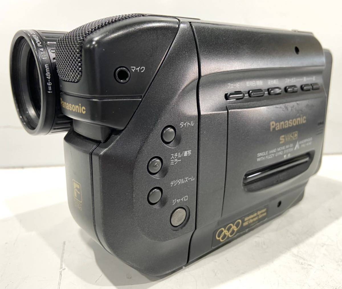210722A☆ Panasonic S VHS C NOVIE CAMERA NV-S5 ♪配送方法＝ヤフネコ宅急便♪