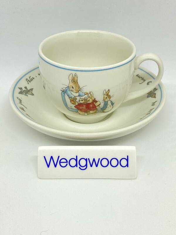 ＊レア＊ WEDGWOOD ウェッジウッド ＊RARE＊ PETER RABBIT Tea Cup & Saucer ピーターラビット ティーカップ＆ソーサー *M288