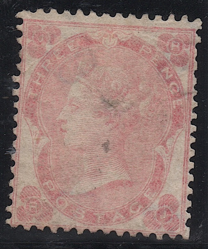 ***私の宝***クラッシックイギリス切手・ヴィクトリア女王1862年「スコット＃37」使用済み