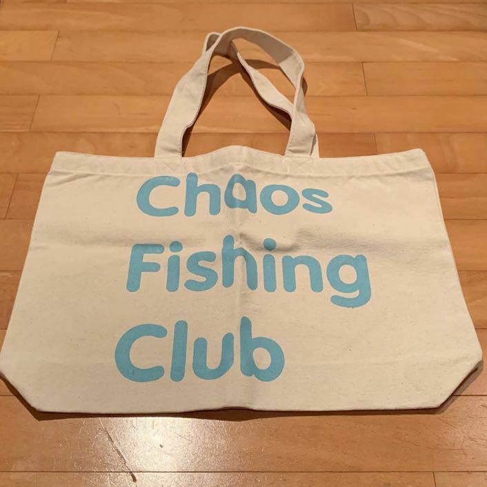 Chaos Fishing Club ROUND LOGO TOTE BAG エメラルド グリーン トートバッグ カオスフィッシングクラブ トート バッグ