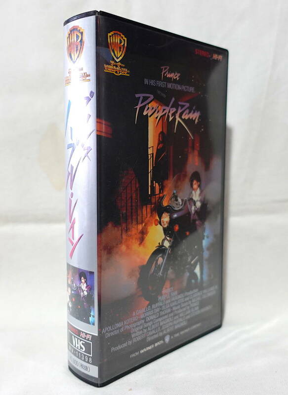 VHS【プリンス/パープルレイン】Purple Rain/Prince/1984年/自伝的映画