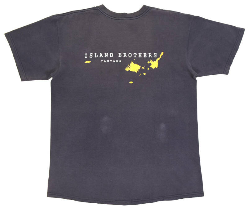 90s ISLAND BROTHERS YAEYAMA オールドTシャツ L 沖縄 八重山 西表島 アイランドブラザーズ ヴィンテージ