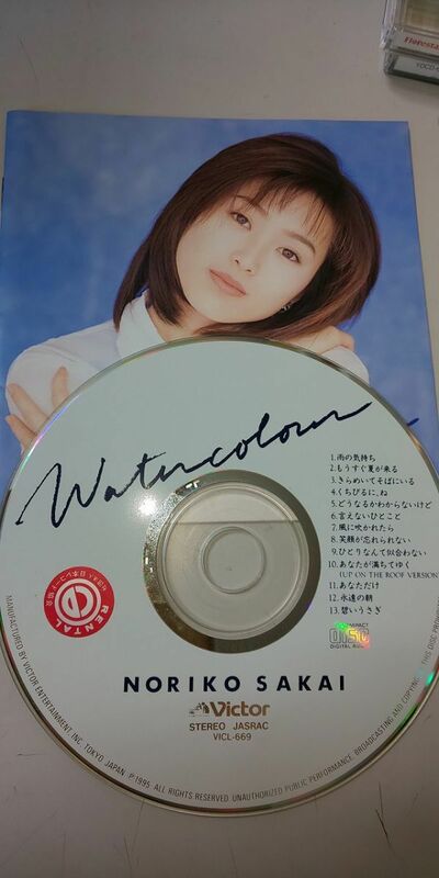 【CD】 ケースなし 酒井法子 / Watercolor