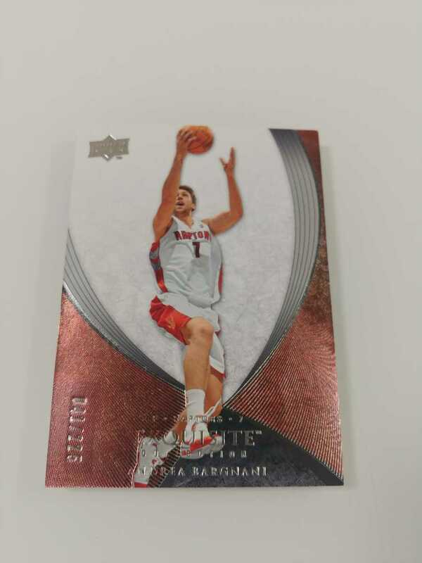 ANDREA BARGNANI UPPER DECK NBA UD 07/08 Exquisite Collection 041/225 RAPTORS ラプターズ