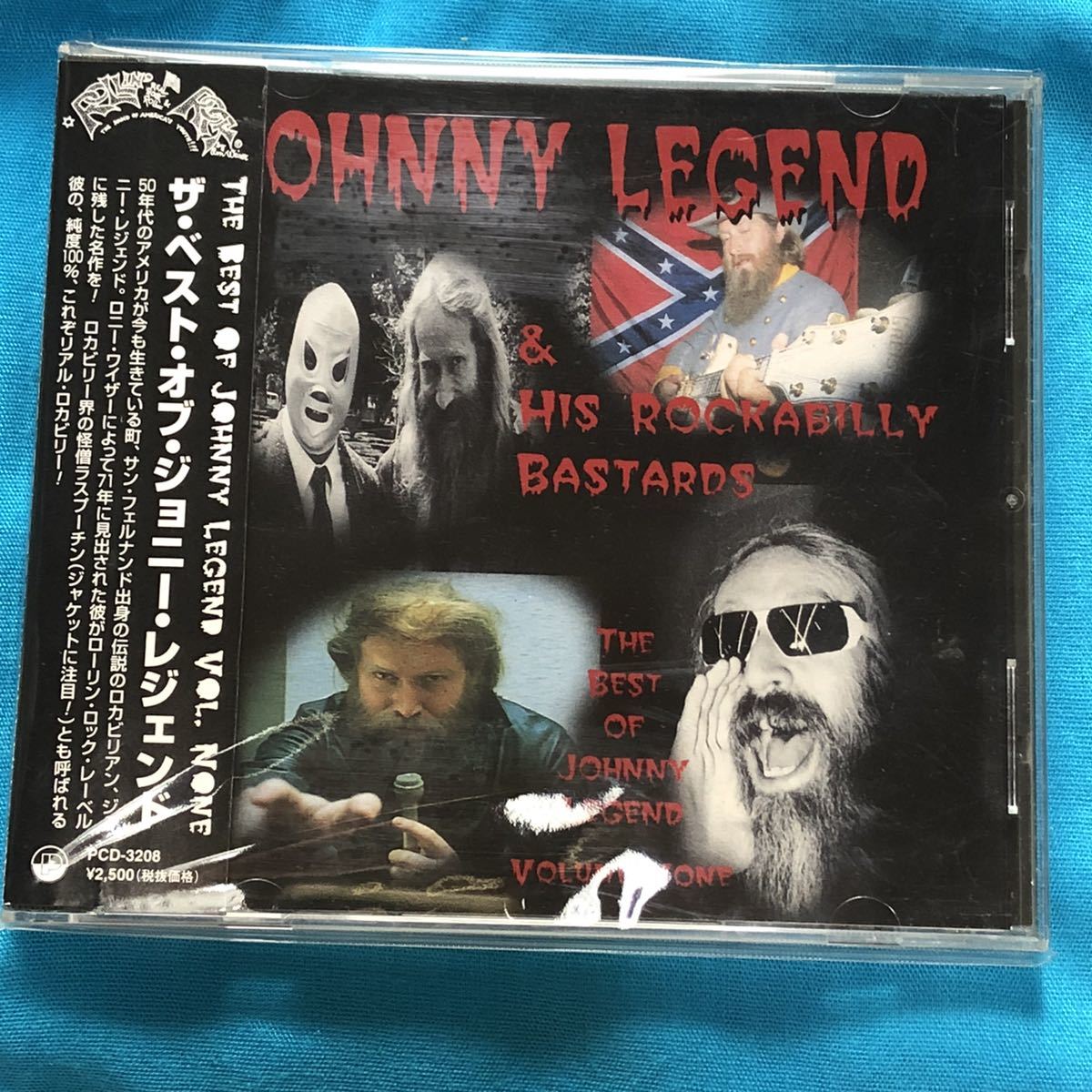 国内廃盤！JOHNNY LEGEND/ザ・ベスト・オブ・ジョニー・レジェンド/ローリンロック　ロニーワイザー　ロカビリー