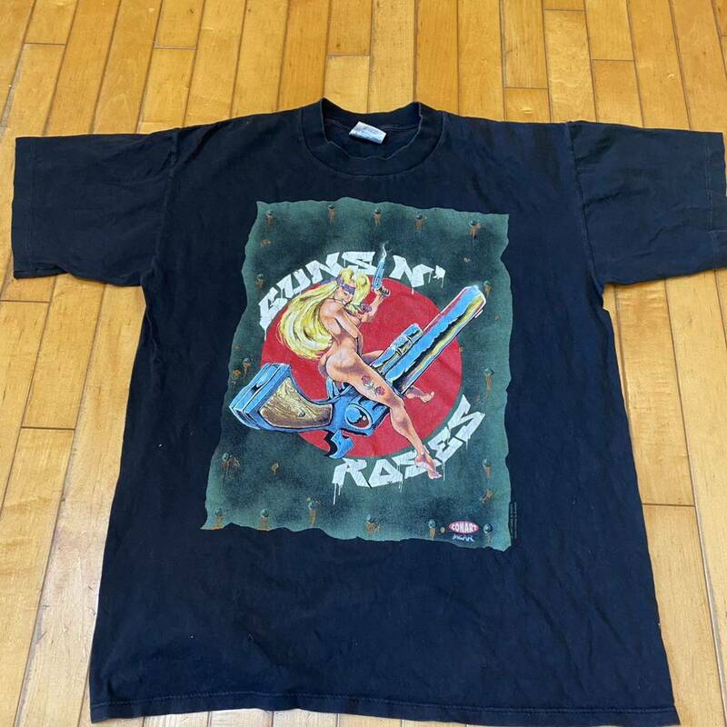 90's conart GUNS' Roses ツアーTシャツ コナート vintage ビンテージ USA製 GUNS N'' ROSES 