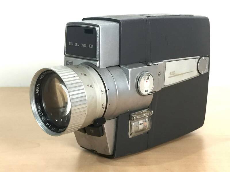 ☆ELMO エルモ ZOOM ８TL model 4s ELMO OLYMPUS ZOOM LENS F:1.4 9~36mm 8mmフィルムカメラ 8mm映写機 ムービーカメラ 81702136
