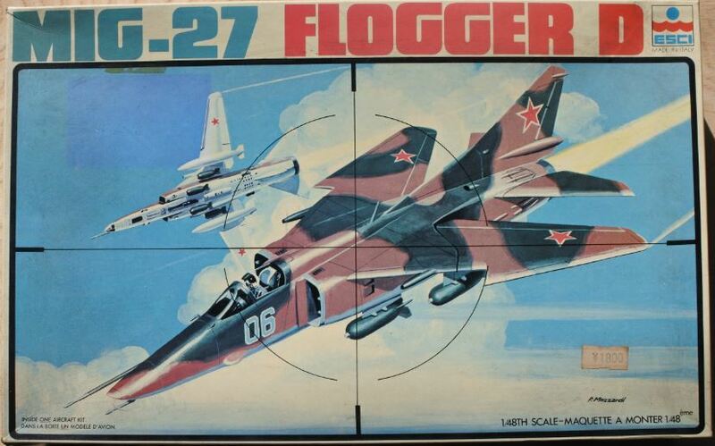 MIG-27 FLOGGER D 1/48 ESCI プラモデル 20210724 tkhshss h 0602