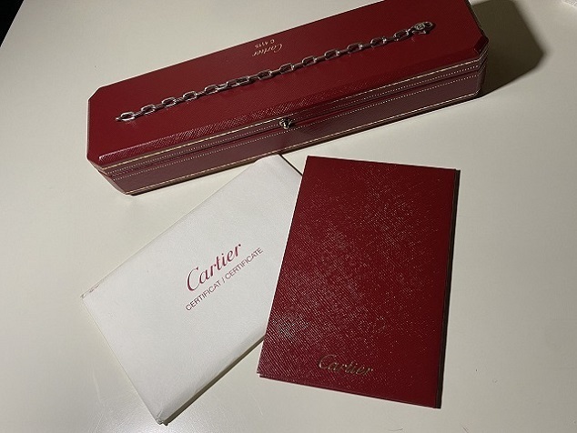 Cartier カルティエ スパルタカス WG ブレスレット ホワイトゴールド