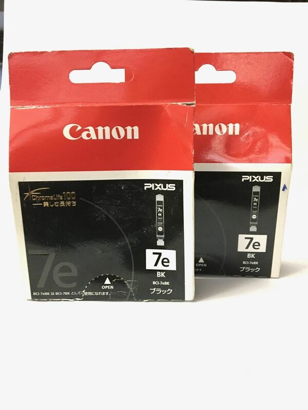 Canon インクカートリッジ BCI 7eBK ブラック　黒インク