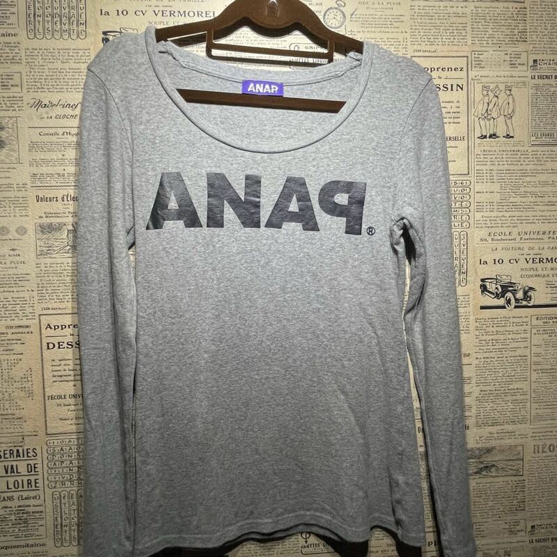 ANAP アナップ 長袖Tシャツ ロンT