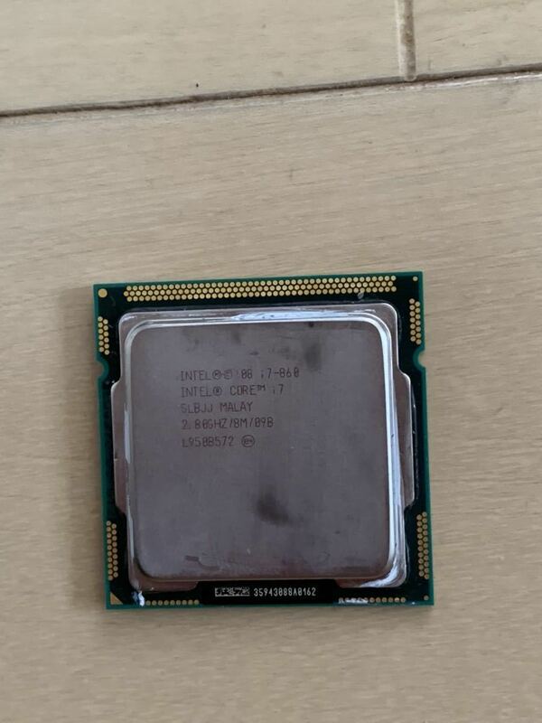 ★作動品★Intel CPU Core i7-860