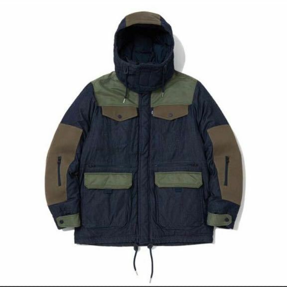 White Mountaineering ホワイトマウンテニアリング WM x LMC PADDED JACKET LEVI'S リーバイス コラボ パデッドジャケット SIZE Lたく