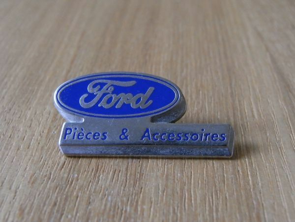 古い ピンバッジ : FORD フォード 車 ロゴ 広告 ピンズ #U
