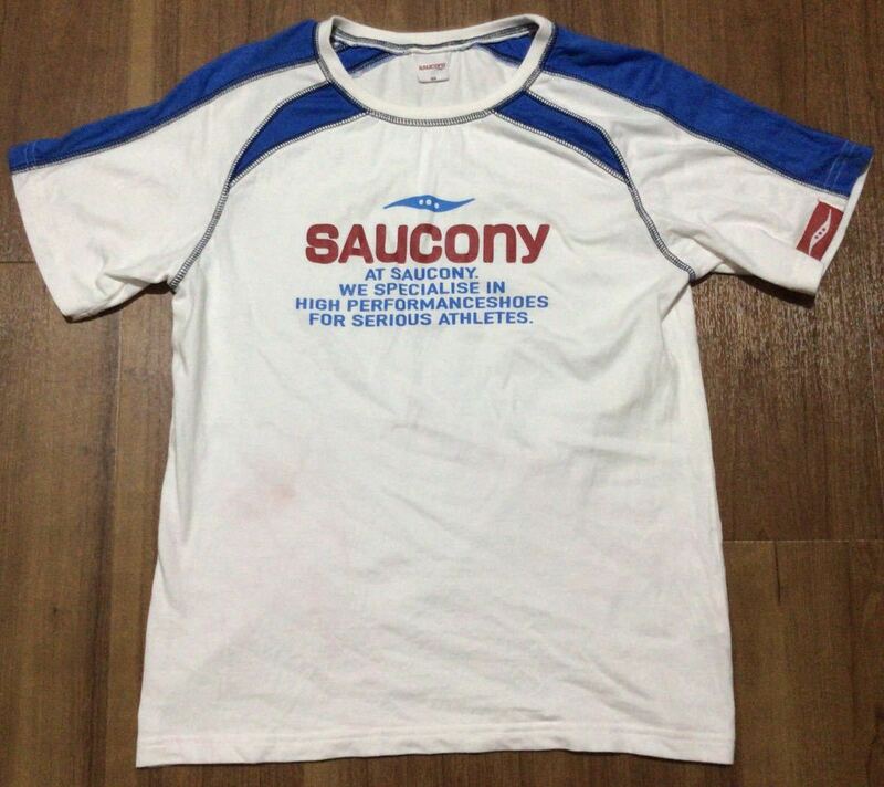 Saucony サッカニー 半袖Tシャツ 160サイズ★スポーツ系 ラグラン丈