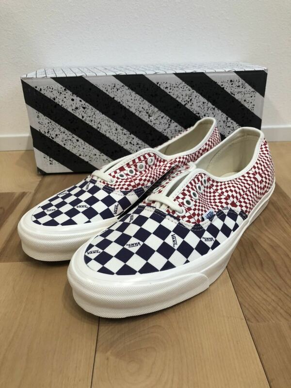 vans Vault OG AUTHENTIC オーセンティック 紫×赤　30cm バンズ