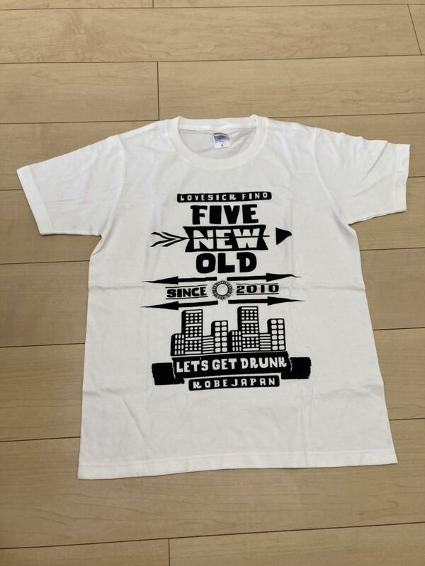 FIVE NEW OLDバンドTシャツ　FNO サイズS
