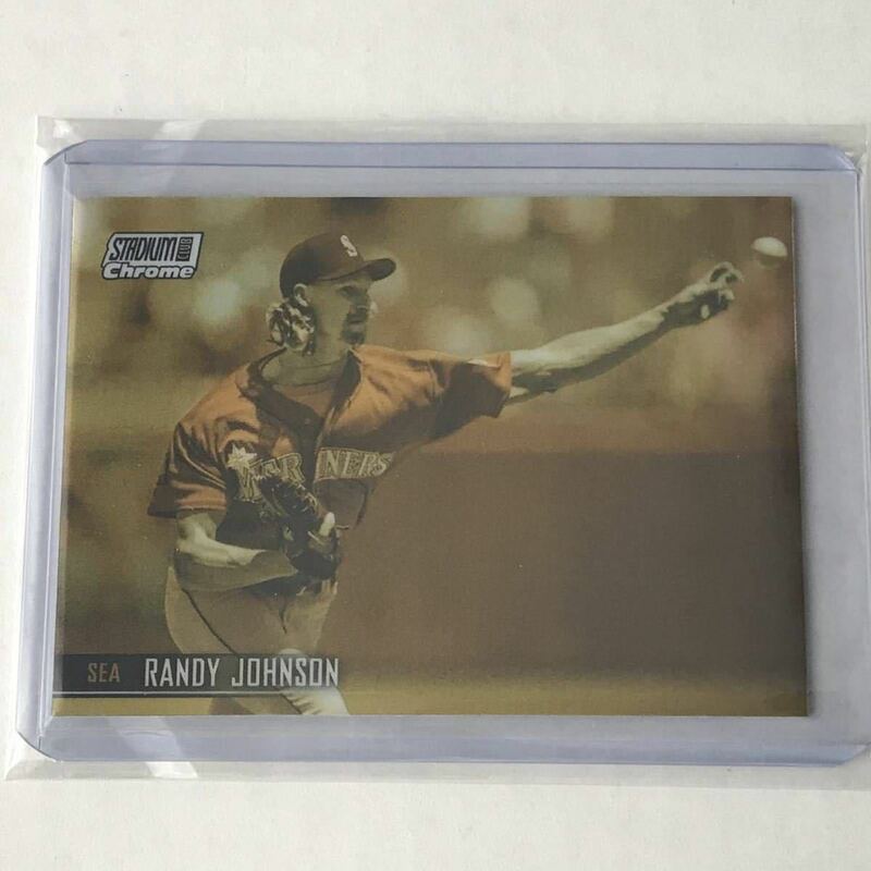 Case Hit！[Randy Johnson] Parallel(Gold Minted) Base Chrome 226[2021 Topps Stadium Club Baseball](Seattle Mariners(SEA))