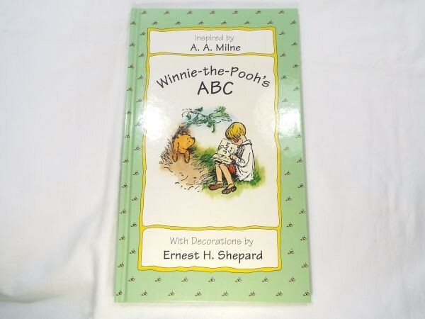 知育絵本[くまのプーさん Winnie-the-Pooh’s ABC] 英語 洋書
