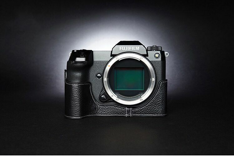 本革カメラケース 富士フイルム FUJIFILM GFX100S/gfx50s2 専用ボディケース 