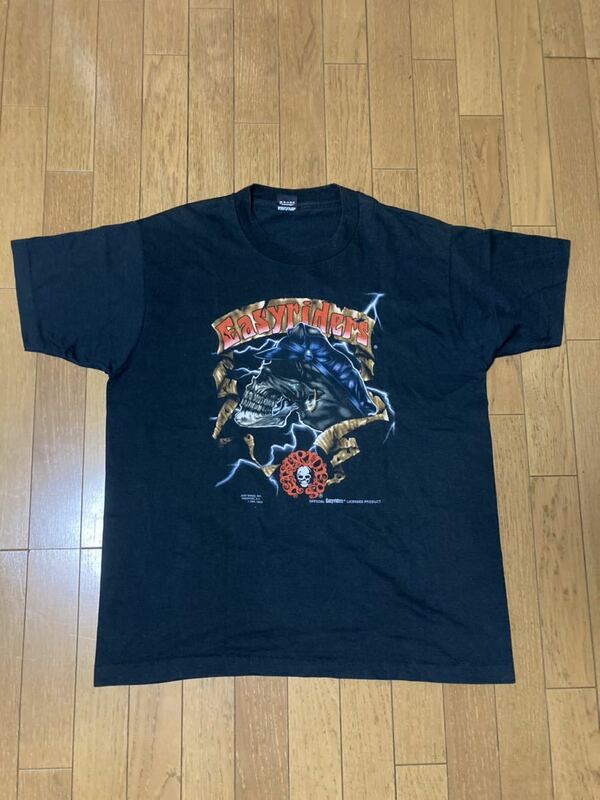 90s USA製 EASYRIDERS Tシャツ XL ブラック イージーライダー オフィシャル ハーレーダビッドソン ビンテージ