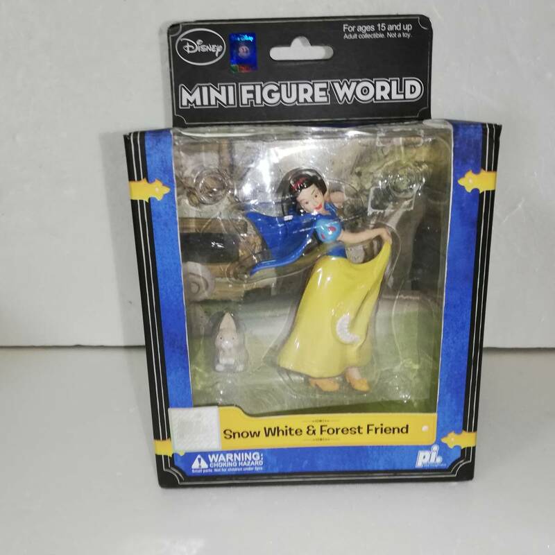 ☆ディズニー MINI FIGURE WORLD　Show White＆Forest Friend 1種 ☆箱イタミ 未使用品 ☆白雪姫 ☆ミニフィギュアワールド