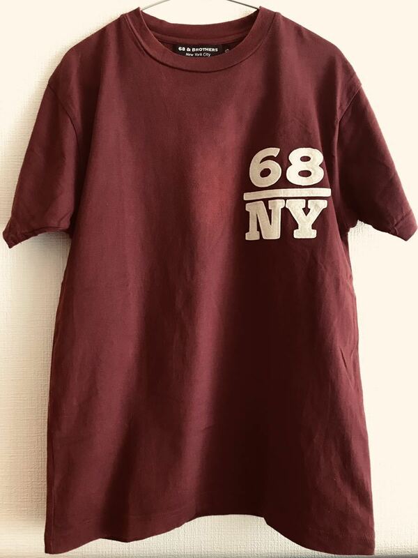 68&brothers Tシャツ サイズS 美品 68&ブラザーズ