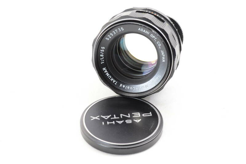 【ecoま】Super-Multi-Coated TAKUMAR 55mm F1.8 no.5293735 M42マウント マニュアルレンズ