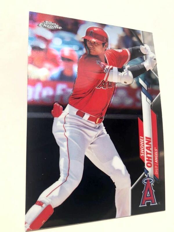 【topps 大谷翔平　】CHROME 21 ANGELS