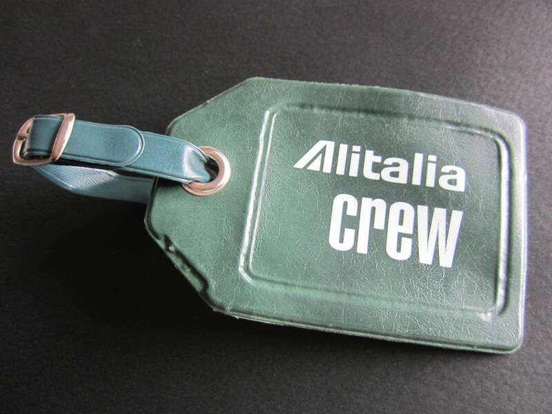 アリタリア航空■Alitalia■クルー■CREW■客室乗務員■キャビンアテンダント■タグ■1990's　