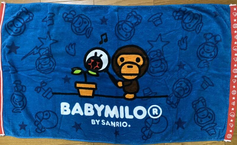 BABY MILO BY SANRIO■A BATHING APE■バスタオル■未使用