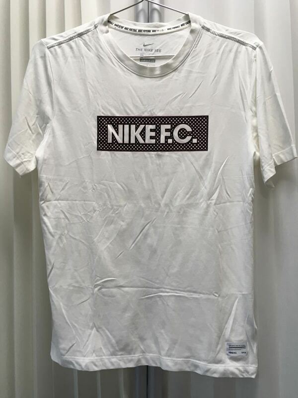 ナイキエフシー NIKE F.C. 半袖tシャツ ホワイト 白 THE NIKE TEE ドライフィット DRI-FIT M