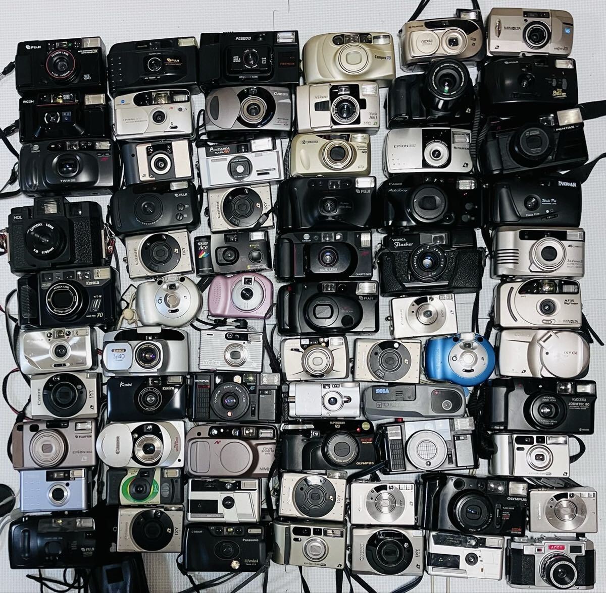 現状品 コンパクトフィルムカメラ 68台 動作未確認 まとめ 1円スタート 