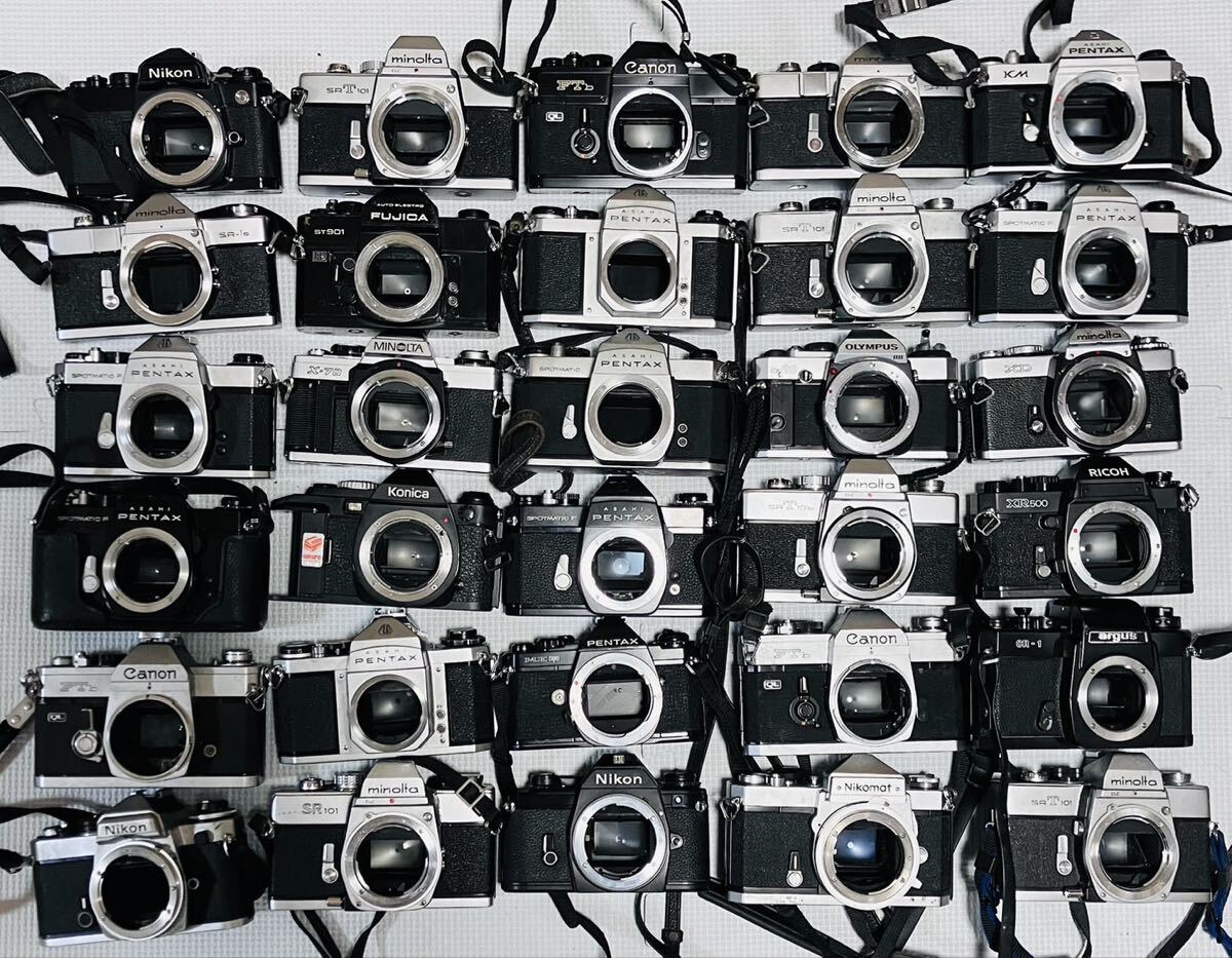現状品 一眼レフカメラ フィルムカメラ 30台 動作未確認 まとめ 1円スタート 鉄一眼 PENTAX など