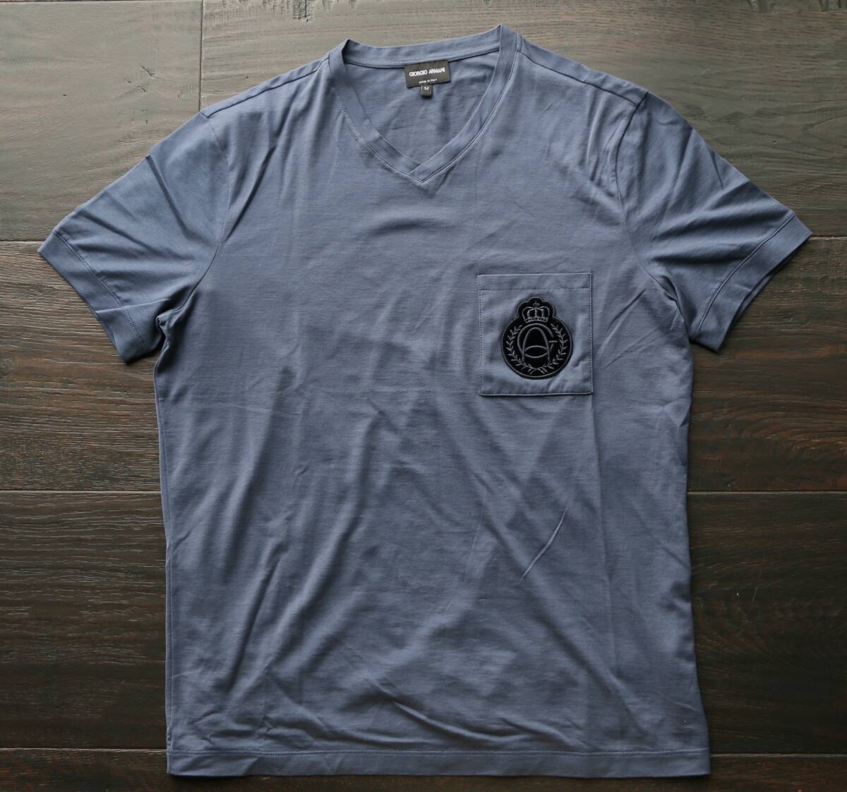 格安新品　黒ラベル　ジョルジオアルマーニ GIORGIO ARMANI 高級 Tシャツ 半袖 Vネック　メンズ　正規品 
