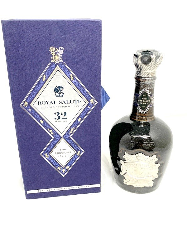 1000円スタート ウイスキー ロイヤルサルート 32年 ザ プレシャス ジュエル ROYAL SALUTE THE PRECIOUS JEWEL 500ml 40% 未開栓 箱付 8AA43